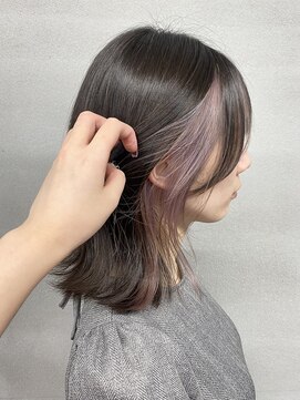 イロハ(IROHA) フェイスフレーミング×シルバーピンク