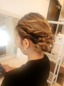 ラ フェリーテ 新横浜 ヘア(Ra felite) 王道アップスタイル