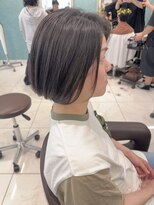 アッシュ 下北沢店(Ash) ギリギリ結べるパツッとボブ