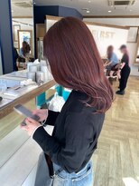 コワファースト 大分(COIFF1RST) レッドバイオレット/ブリーチなし