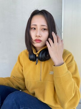三軒茶屋【CEINEOUR】髪質改善メテオカラー姫カットレイヤー韓国