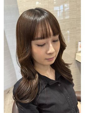 カイノ いずみおおつCITY店(KAINO) 韓国風レイヤー×透け感バング