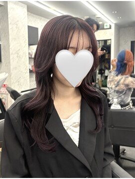 ドットモーダ  町田店(dot. mooda) 【艶カラー×顔周りカット】韓国/韓国ヘア/町田/町田駅/学割