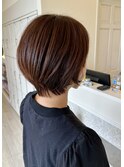 首元すっきり＊美シルエットショート