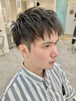 ロミー 本厚木(ROMMY.)&nbsp;メンズヘア◎刈り上げショートフェード◎サーフフェザーブラウン