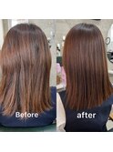 美髪矯正/縮毛矯正/髪質改善/酸性ストレート