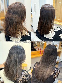 ゼン ネオ(Zen Neo)の写真/【京都駅7分/髪質改善】ベテランスタイリストが髪のダメージを見極め、あなたの髪の悩みを解決☆