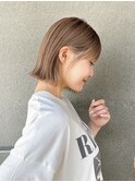 まとまりやすい小顔ボブ