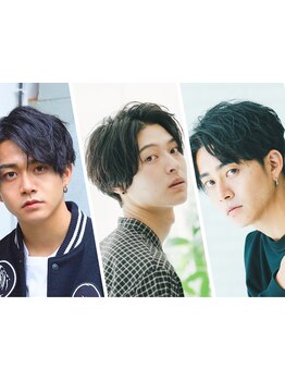 メンズMENU豊富◎ON/OFF決まる!悩みを解消し,扱いやすい最適なStyleを提案[流山/流山おおたかの森/学割U24]