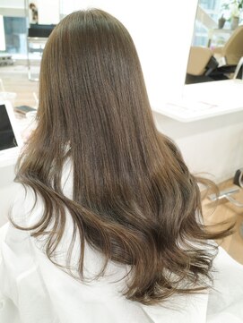 カシェル トウキョウ(Cashel Tokyo) オリーブベージュ グレージュ ブリーチなしダブルカラー