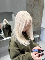 ソル 栄矢場町(SOL) ココアブラウン/ゆるふわミディアム/マレットヘア