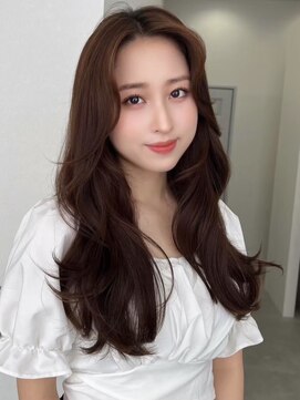 ソヨン 栄2号店(SOYON) 大人ガーリー/似合わせカット/ヨシンモリ/黒髪/ココアベージュ