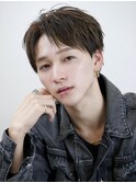 ビジネスショートレイヤーアップバングコンマバングツーブロック