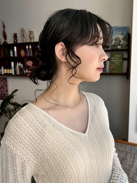 ポール(pole) 大人可愛いお顔まわりカット