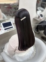 ラルムバイシー 新宿(LARME by Sea)&nbsp;大人ガーリー♪ダークラベンダー×カシスカラー