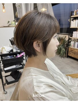 バトン(BATON) ふわっと柔らかなショートヘア
