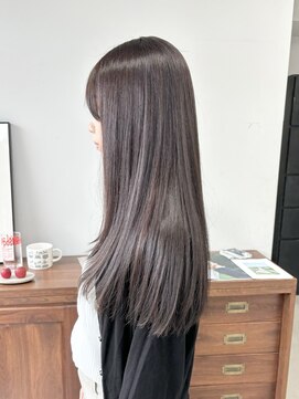 ヘアー アイス 御器所本店(HAIR ICI) 大人可愛いラベンダーグレーベージュ卒業式カラー春カラー