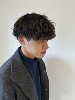 アッシュ 浦安店(Ash)&nbsp;無造作パーマ波巻きパーマ波巻きスパイラルパーマツーブロック