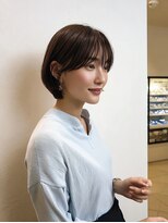 シュモレ フェリーク 検見川店&nbsp;ピンクベージュ/アンブレラカラー/クールショート/前髪/新検見川