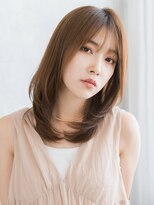 エスドットブルーム 梅田店(S.BROOM) レイヤー/ナチュラルストレート/ミディアム