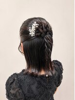 プレナ(hair make Purena)&nbsp;カチモリハーフアップ