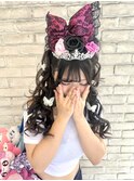 大人気！盛り髪ハーフアップ！