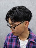 スパイキーショート/ベリーショートメンズ/シャドウパーマ
