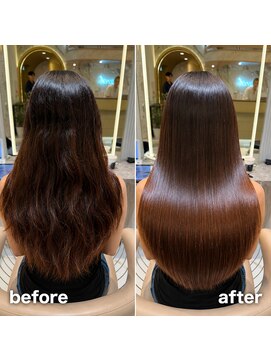 アース 渋谷店(HAIR&MAKE EARTH) 艶髪ロング縮毛矯正