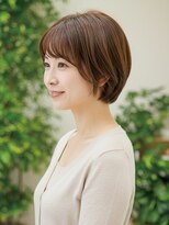 アイスタイル 戸坂店(I STYLE)&nbsp;30-40代にオススメ★ナチュラルふんわりショートボブ