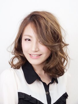 ヘアサロン アイラス(hair salon Ailus) ヌーディーmodeベージュ