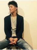ツーブロワイルドショート