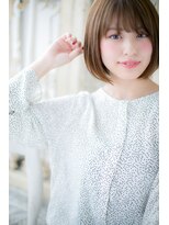 モッズ ヘア 福岡姪浜店(mod's hair)&nbsp;ピュアな☆小顔ナチュラルボブ