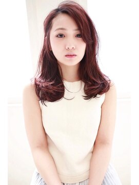 ラフィス ヘアー クラン 広島本通店(La fith hair clan) 【La fith】 ワンカールセミディスタイル