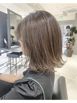 ヴェイン 渋谷(vain) 【vain#Bリアルお客様style】外ハネボブ×ハイライト