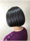 酸熱トリートメント × つやボブ
