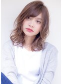 【Lond printemps水野】大人可愛いデジタルパーマミディ419