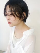 シスタ(SISTA)&nbsp;【SiSTA】シースルーバング×黒髪ショート