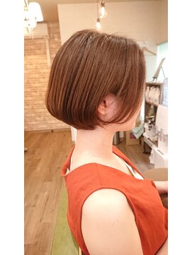 ミエル(miel) 【hair design miel】大人ボブ