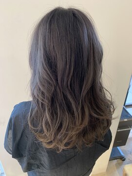 オブヘアー 宮前平店(Of HAIR) 【OfHAIR宮前平】透明感カラー/ミディアムロング