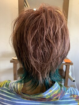 ヘアーショップ あると(Hair Shop) ウルフインナーカラー