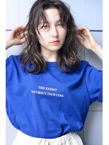 ロロ(ro-ro)&nbsp;【恵比寿ro-ro】セミウェットウェーブ×オリーブカラー