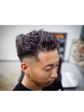 リヴ ヘアワークス(LiVE HAIR WORKS) パーマ＋ブリーチ×２＋オンカラー