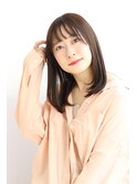 【lagoon 田辺佳菜】うるツヤ*ストレートロブ