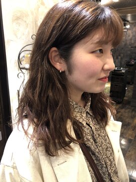 ヘアー クリエイト カルバリ(HAIR CREATE Calbari) 波打ち際パーマ