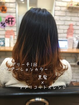 マイロヘアー アプリコットオレンジ