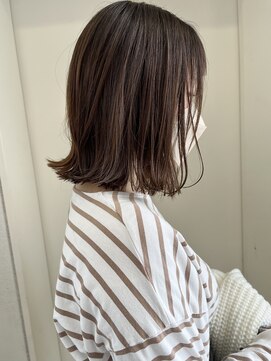 ヘアーデザイン シュシュ(hair design Chou Chou by Yone) ☆chouchou☆髪質改善ストレート×切りっぱなしボブ