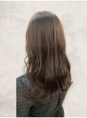 20代30代40代艶感ワンカールアッシュグレージュ透明感ロング