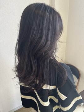 美容室 ルアル 市原市八幡宿店(Luar) ブラックバイオレット×レイヤー