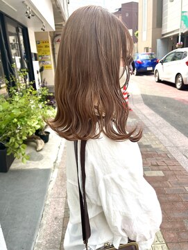 バレッタ (Barrette) milk tea brown.