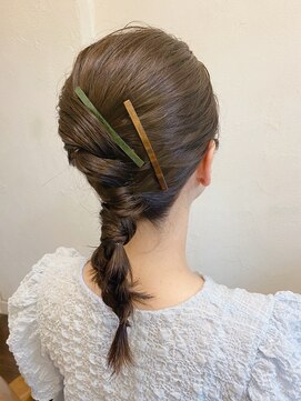 ハウスアンドヘアーワークス(House&Hair works) 簡単ヘアアレンジ　20代30代40代　藤沢